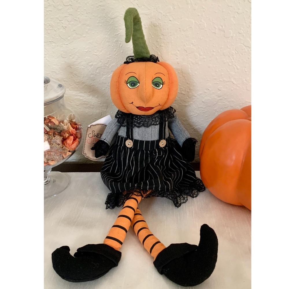 Halloween Fancy Pumpkin Girl Ragdoll